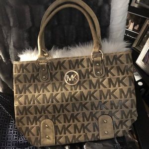 MK signature handbag.